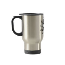 Abstract circles and flowers coffee mugs