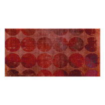 Abstract Circles: Custom Template: Customise It! Customised Photo Card