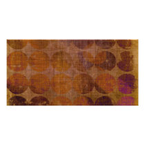 Abstract Circles: Custom Template: Customise It! Customised Photo Card