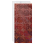 Abstract Circles: Custom Template: Customize It! Personalized Rack Card