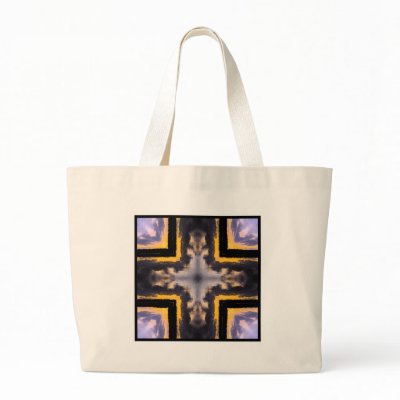 Abstract Collage Tote Bag by elyssa444