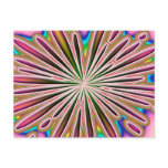 ABSTRACT COLOR SPLASH POSTCARDS