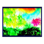 Abstract Colour Post Cards