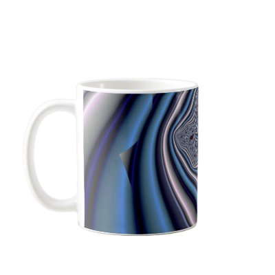 Abstract colourful curtains coffee mug by inspirelove
