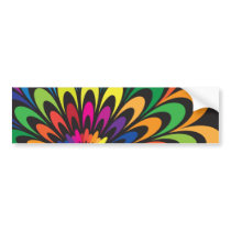 Abstract Colourful Flower.