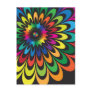 Abstract Colourful Flower.