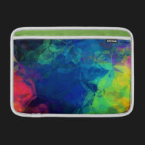 Abstract Colourful Paper Art MacBook Air Cas ipad sleeves