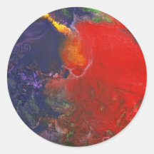 Abstract - Crayon - Andromeda Stickers