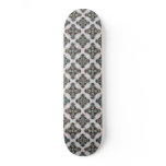 Abstract  cross design skateboard