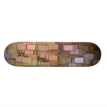 abstract custom skate board