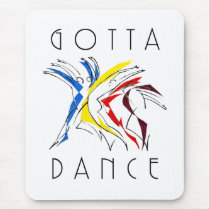 Abstract Dancers - Gotta Dance Mousepad
