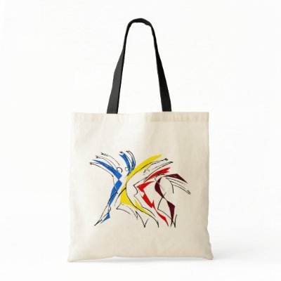Abstract Dancers - Gotta Dance Tote Bag by InsideOut_Tees