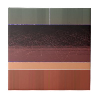 Abstract Dark Brown Tiles