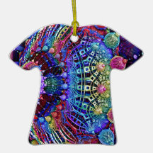 Abstract Design chandelier  Multi Coloured Ornament