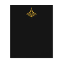 Abstract design, fiery amber and black. flyers