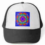 Abstract Design Fractal Geometric hats