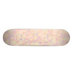 Abstract Design in Pastel Colours. Skate Board Deck