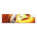 Abstract Digital Art Bumper Sticker