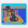Abstract digital art- leaning nude- mousemat