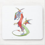 abstract dragon mousepads