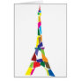 Abstract Eiffel Tower, France, Paris