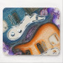 Abstract Electric Guitars Mousepads