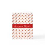 Abstract Elegant  Design with Valentine's Hears Cards