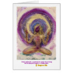 Abstract Enlightened Female cards