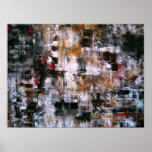 ABSTRACT EXPRESSIONISM MODERN ART PAINTING POSTERS