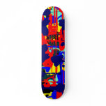 Abstract Expressionist 01 skateboards