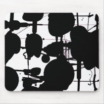 Abstract Expressionist Mouse Pads
