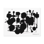 Abstract Expressionist Postcard