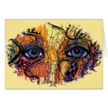 Abstract Eyes notecard