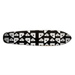abstract eyes skateboard