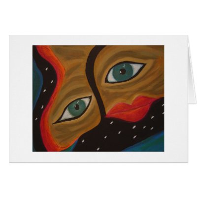 ABSTRACT FACE by artworkbydarlene
