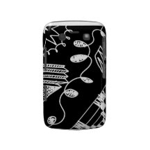 Abstract Felt Pen Drawing Blackberry Bold Case