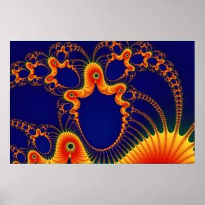 Abstract ~ Fiendish Laughing Hacker Print by RobbieY
