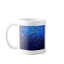 Abstract Fine Art Blue Lighthouse Painting Coffee Mug