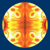 Abstract Fire stickers