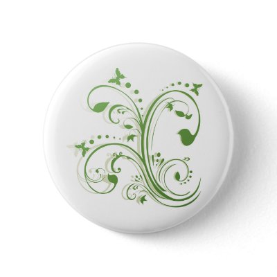 Abstract Floral Butterflies Design by kittasgraphics