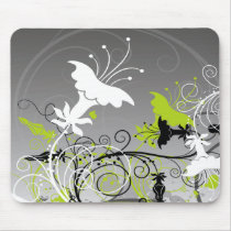 Abstract Floral Mousepad