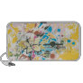 Abstract Floral Travelling Speakers