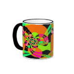 Abstract Flower 3 Mugs