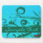 Abstract Flower Mousepad