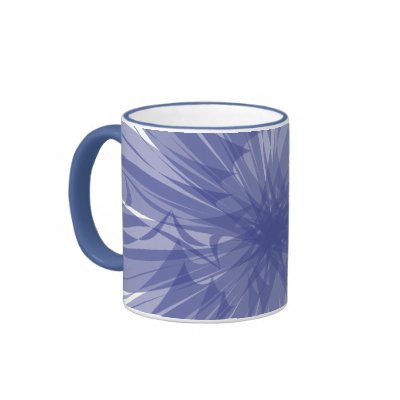 Abstract Flower Coffee Mug by designcreatology