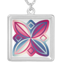 Abstract Flower Ornament