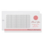 Abstract Flower Thank You photo cards
