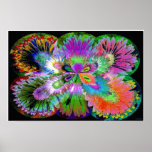 Abstract Flowered Butterfly