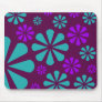 Abstract Flowers mousepad