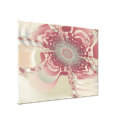 Abstract Flowers Wrapped Canvas canvas prints